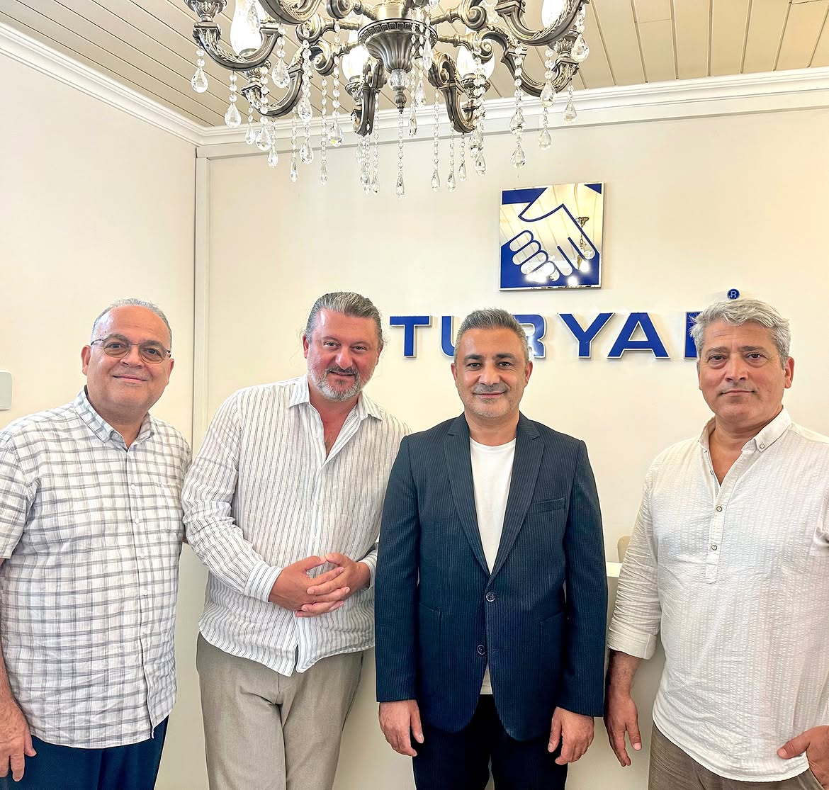 TURYAP Yönetim Kurulu Başkanı, M. Onur Sarıbay’ı ziyaret ettik.